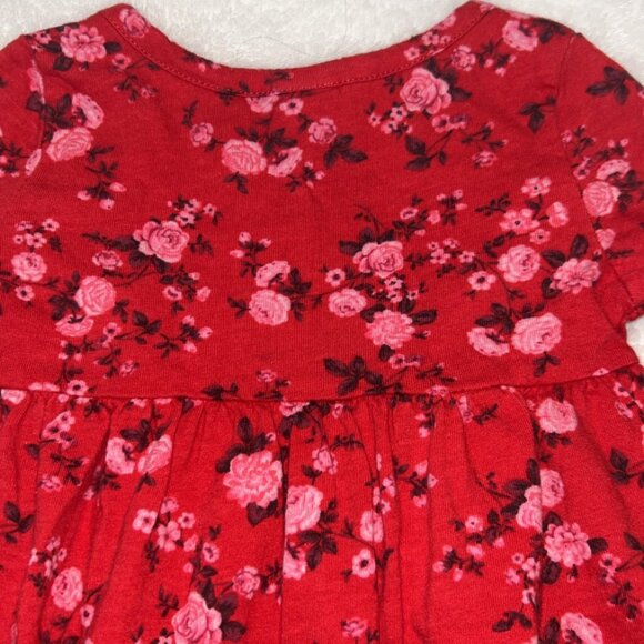 New Red Old Navy Dress 6 - 9 Months - Picture 5 of 7